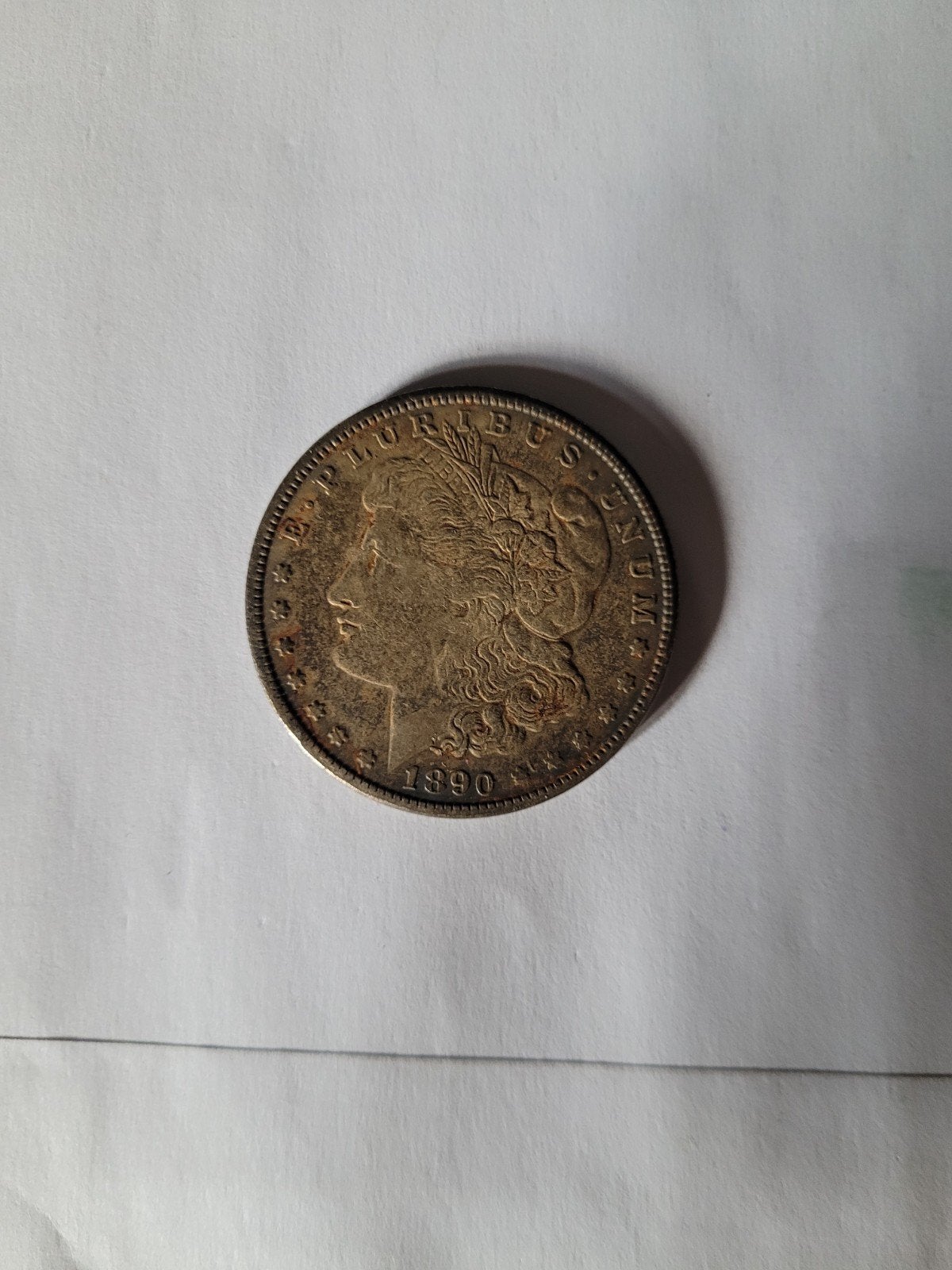 Morgan Zilveren Dollar 1890 - Amerikaanse Munt, Ophalen of Verzenden, Noord-Amerika, Losse munt, Zilver