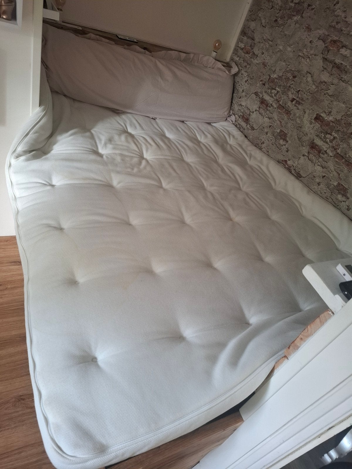 IKEA Tustna topper 160x200, Huis en Inrichting, Ophalen, Tweepersoons, Zo goed als nieuw, Matras