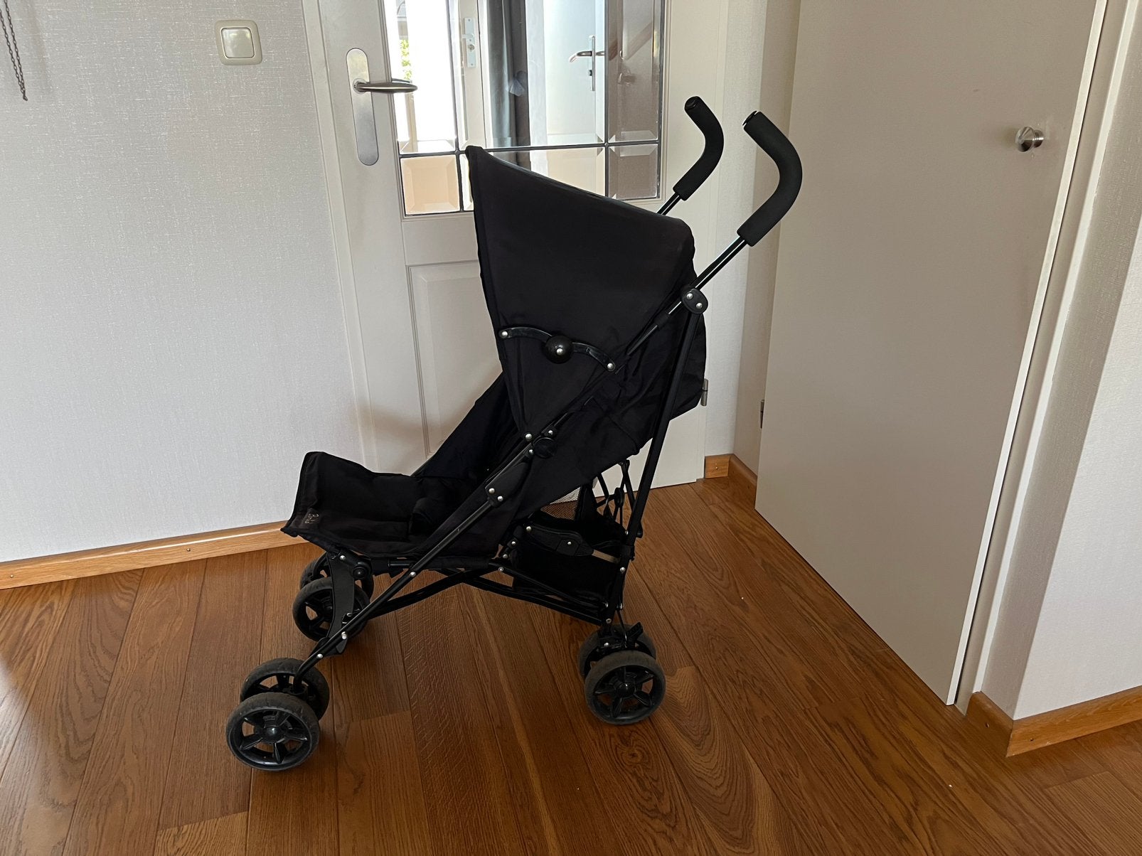 Bambino Buggy, inklapbaar, zwart, Ophalen, Gebruikt, Overige merken, Verstelbare rugleuning