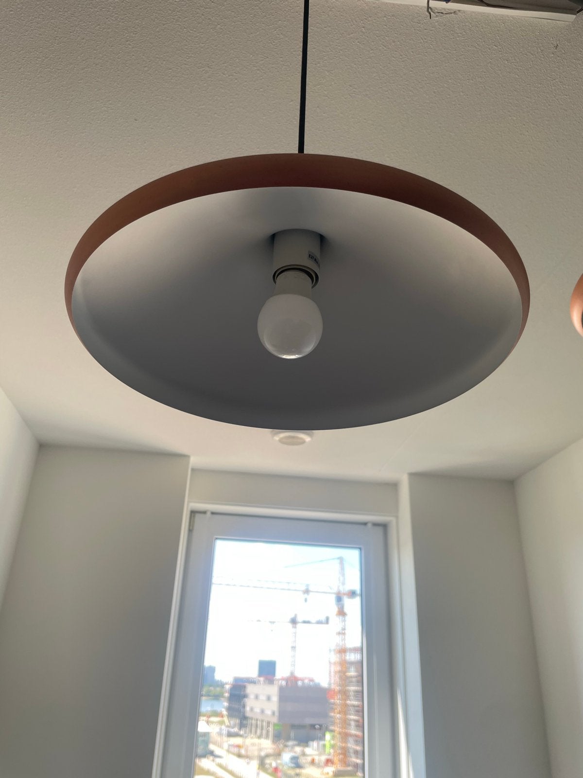 Nordlux hanglampen set: 2x groot (38cm), 1x klein (26cm), Ophalen, Gebruikt, Metaal, E27 (groot)