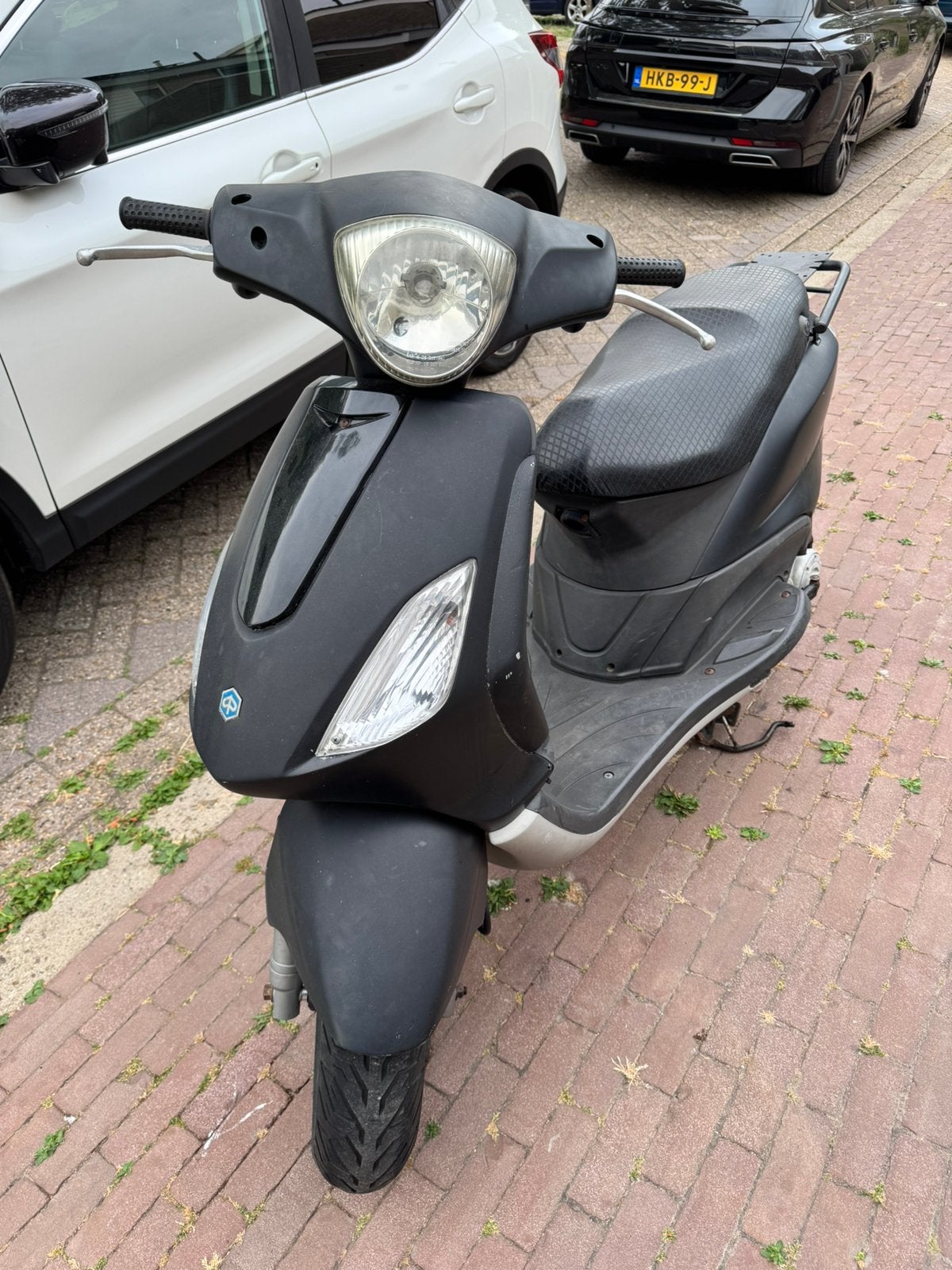 Piaggio fly 4t blauw kenteken, Ophalen, Piaggio, Gebruikt, Benzine