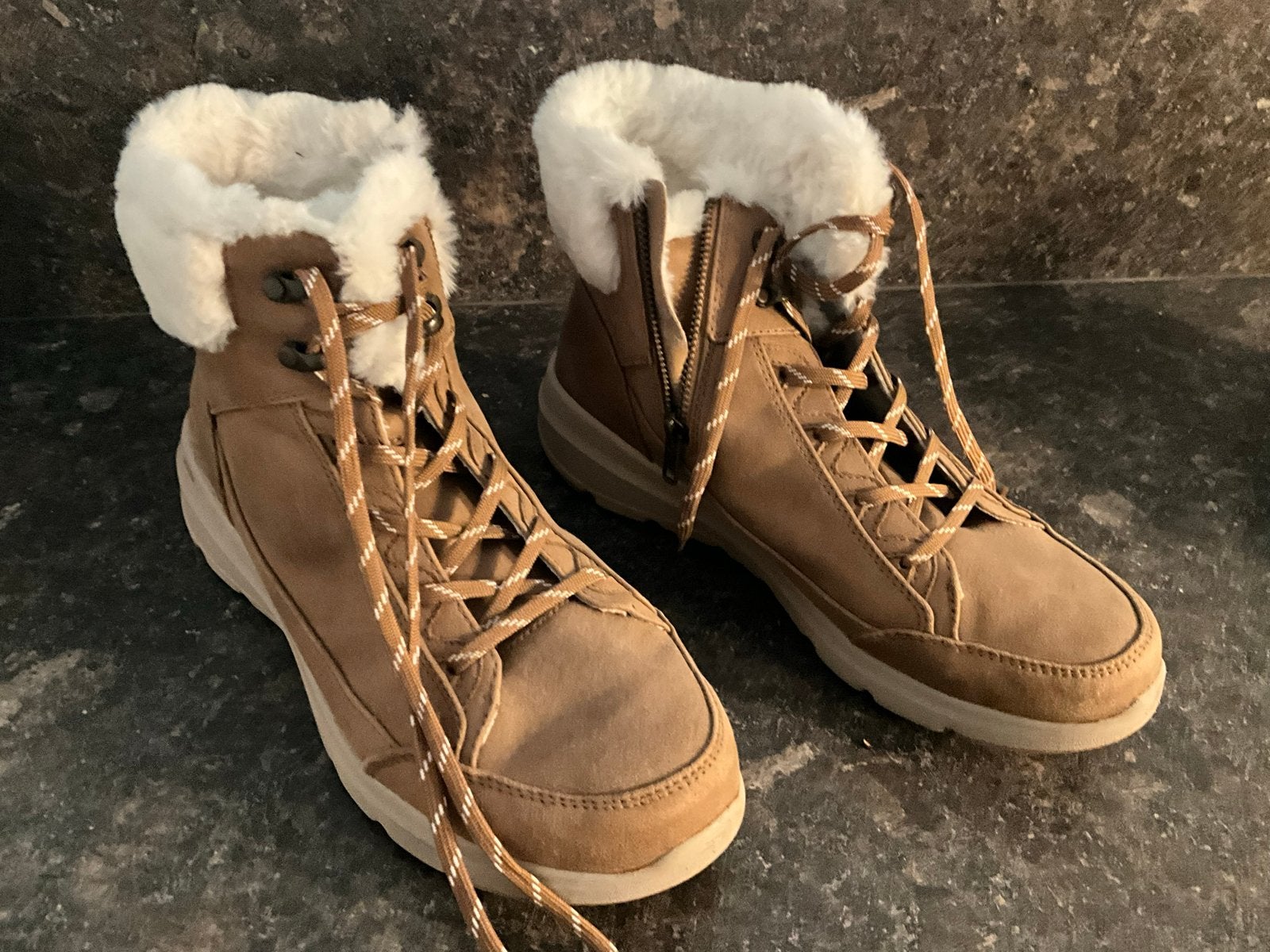 Skechers dames winterlaarzen - nieuw, Ophalen, Nieuw, Bruin, Lage of Enkellaarzen