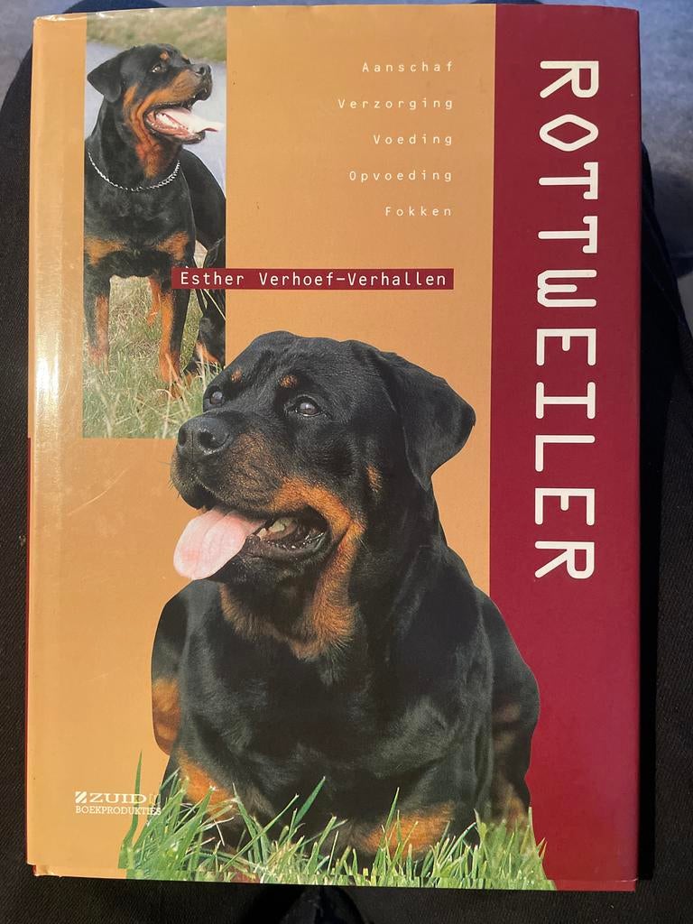 Rottweiler boek van Esther Verhoef-Verhallen, Boeken, Ophalen of Verzenden, Gelezen, Honden