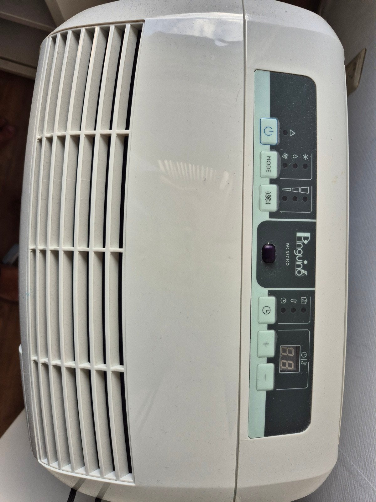 Mobiele Airco van Delonghi, Witgoed en Apparatuur, Airco's, Ophalen, Minder dan 60 m³, 3 snelheden of meer, Zo goed als nieuw