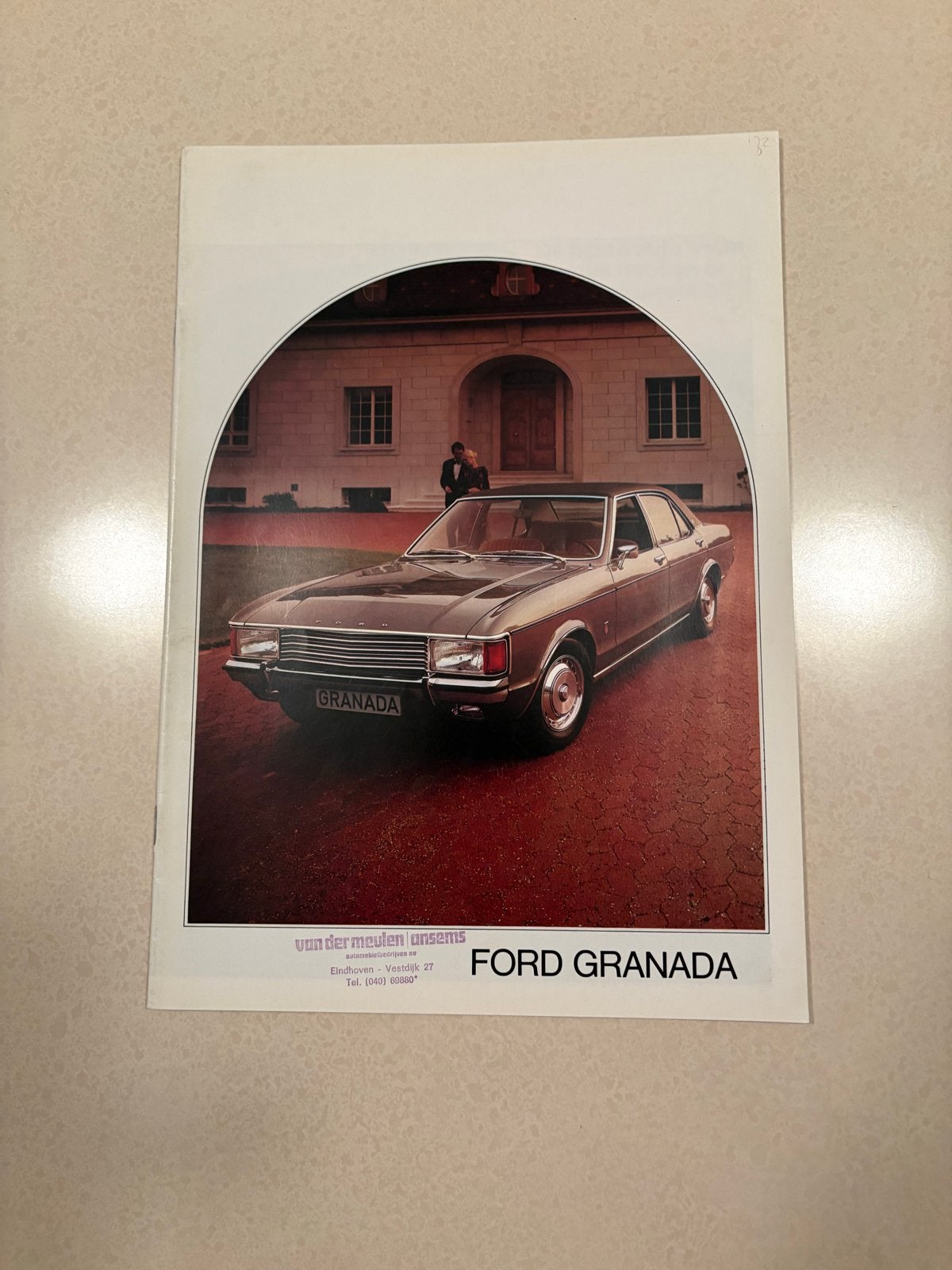 Ford Granada brochure uit 1976 - Zeldzaam verzamelobject, Ophalen of Verzenden, Zo goed als nieuw, Ford