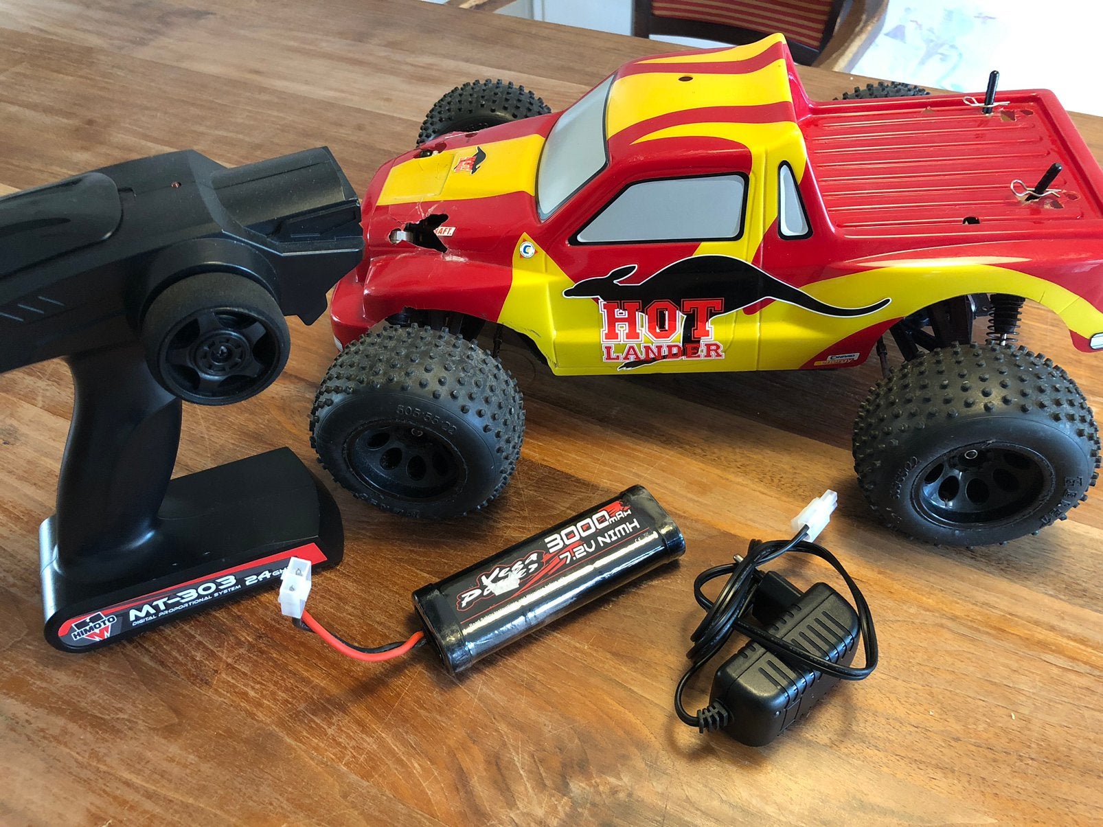 RC auto 1:10 brushless, compete set!, Elektro, Gebruikt, Auto offroad, Ophalen of Verzenden