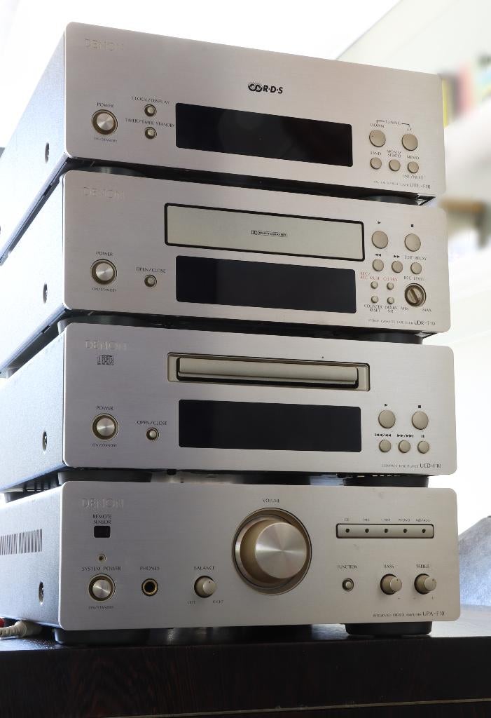 DENON stereoset + MB Quart 390 boxen, Ophalen, Gebruikt, Denon, Cd-speler