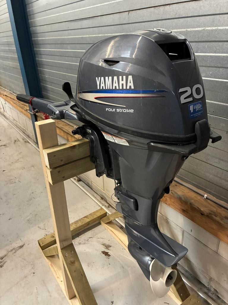 Yamaha 20 pk 4 takt kortstaart, Ophalen, Zo goed als nieuw, Benzine, 10 tot 30 pk
