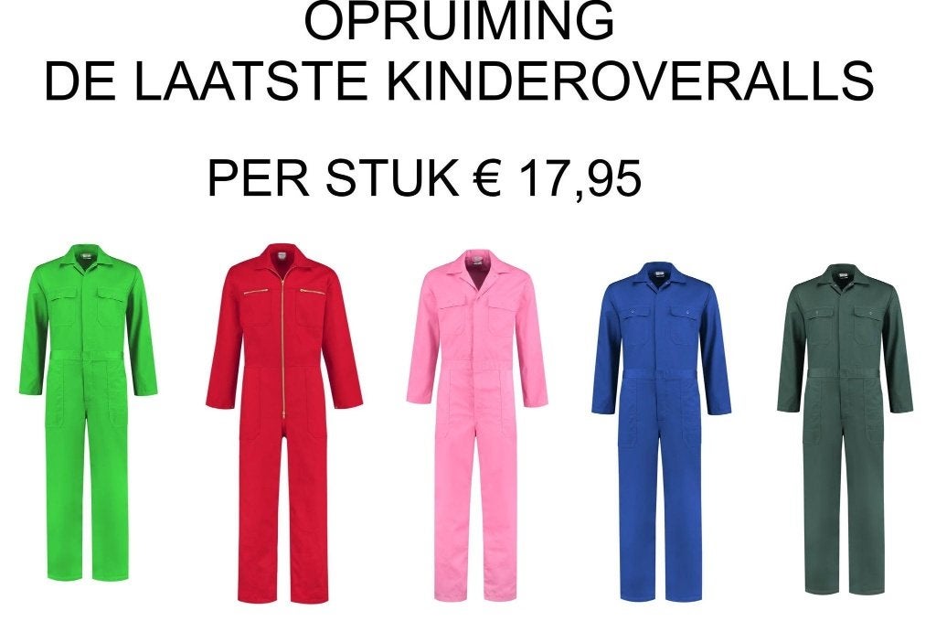 kinderoveralls, Tuin en Terras, Werkkleding, Nieuw, Kinderen, Overall, Ophalen of Verzenden