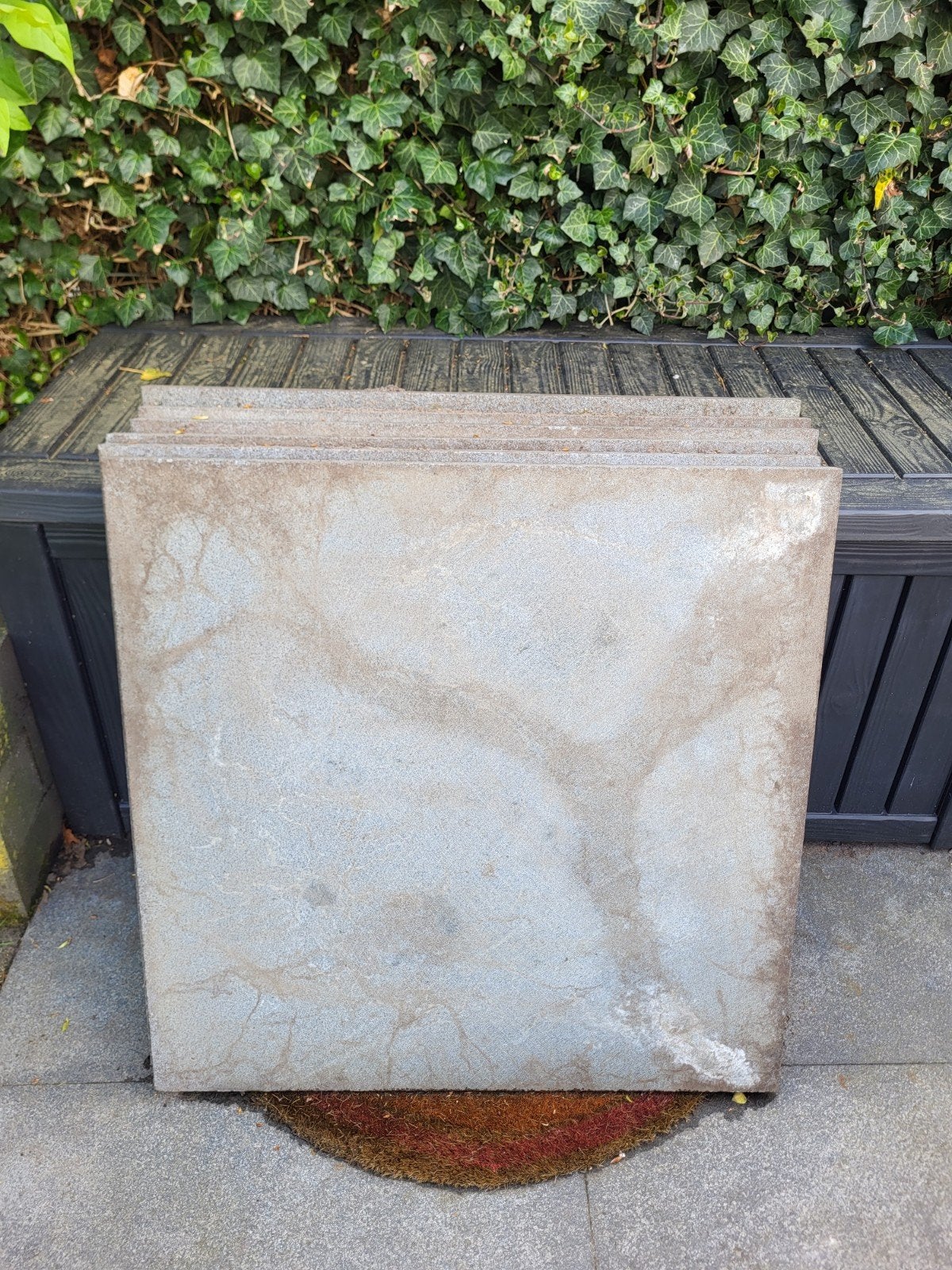 20 keramische vloertegels van 80x80x3 cm, Ophalen, Nieuw, Overige materialen