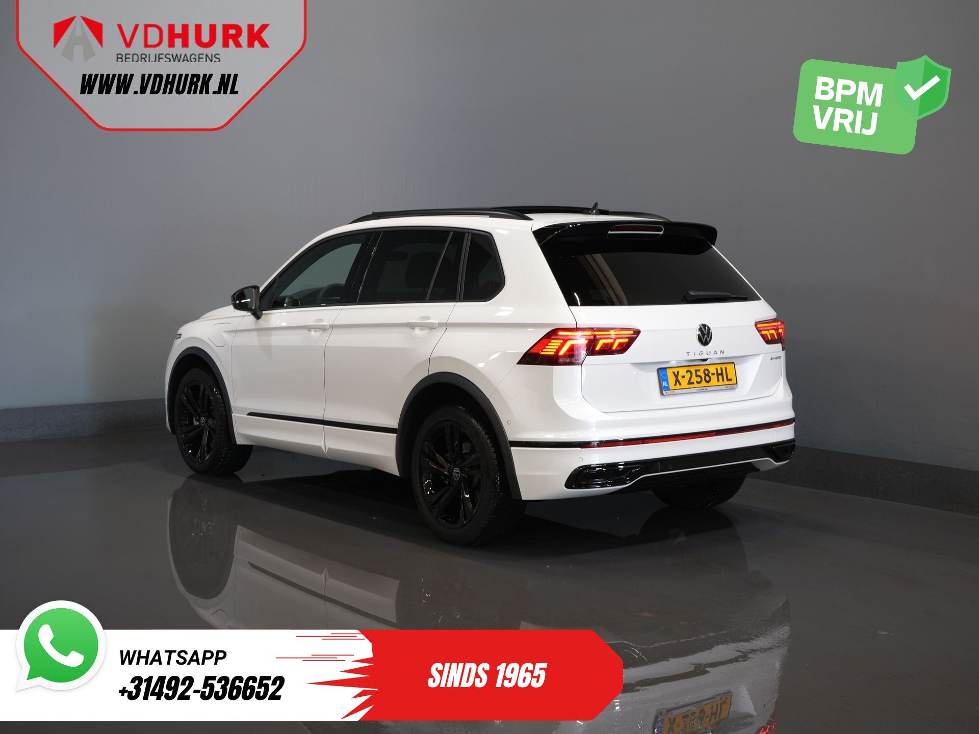 Volkswagen Tiguan 1.4 TSI eHybrid R-Line (DEMO) Pano/ IQ-Lig, Auto's, 1716 kg, Euro 6, 4 cilinders, Wit