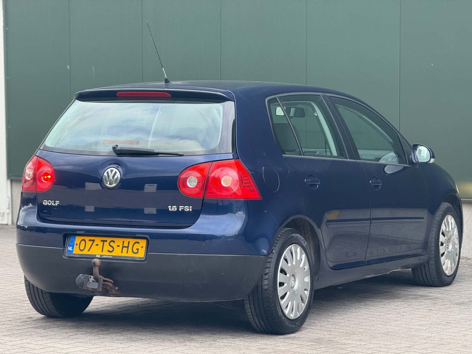 Volkswagen Golf 1.6 16V FSI 85KW AUT 2007 , 95000km, Auto's, 4 cilinders, Blauw, Origineel Nederlands, 1200 kg