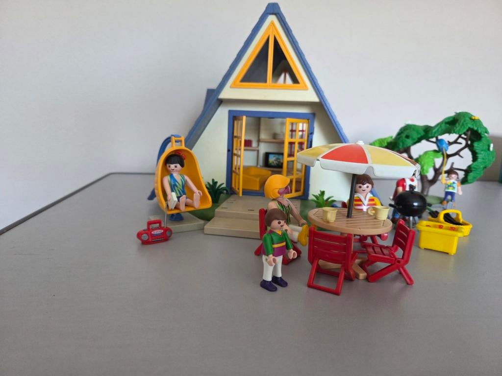 Playmobil vakantiehuis, Ophalen