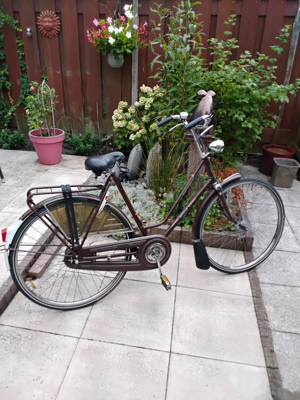 gazelle damesfiets met stangentrommelremmen, Ophalen, 53 tot 56 cm, Zo goed als nieuw, Gazelle