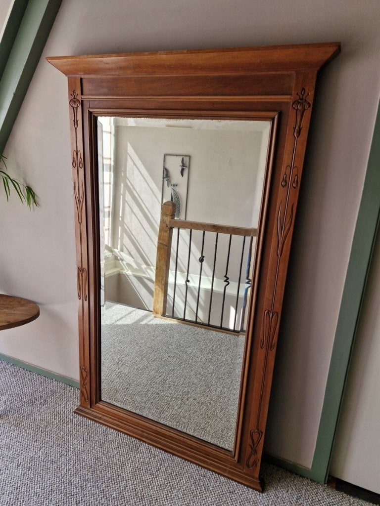 Klassieke spiegel, Ophalen, Zo goed als nieuw, 75 tot 100 cm, 150 tot 200 cm