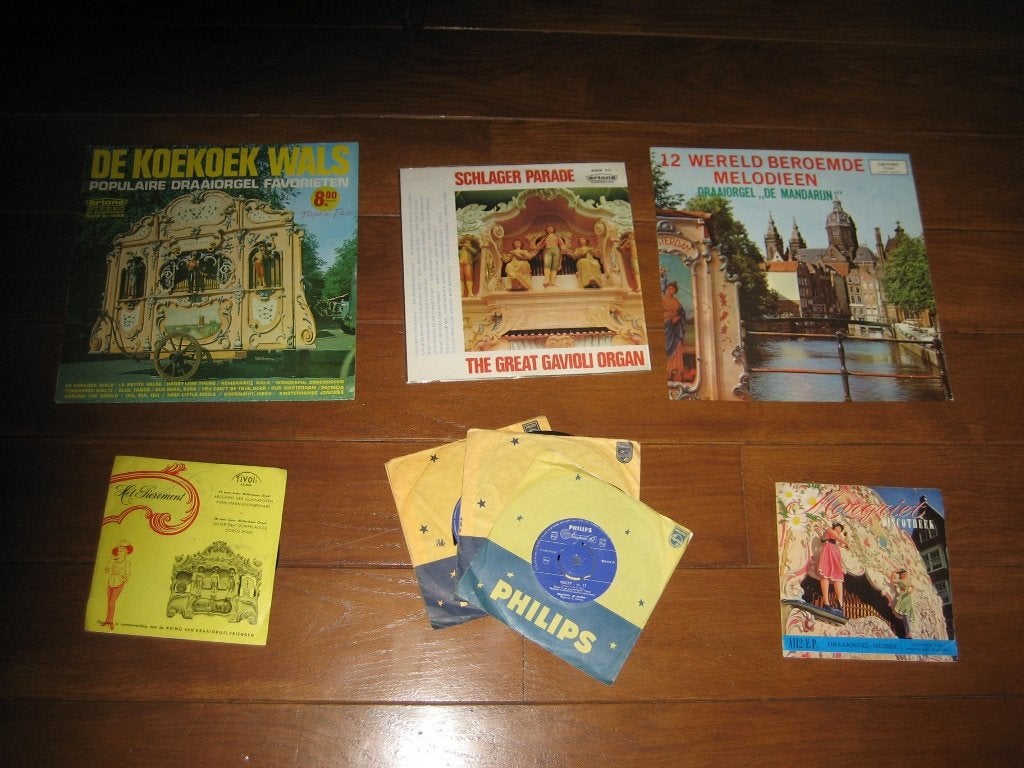 Draaiorgel collectie, Ophalen of Verzenden, 1960 - 1969, Gebruikt, Overige formaten