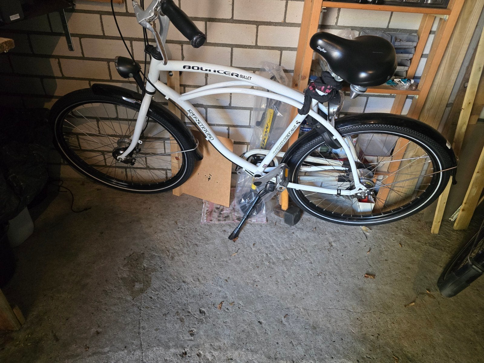 Sparta Bouncer Bullet Herenfiets - Wit, 7 versnellingen, Ophalen, Sparta, Gebruikt, Versnellingen