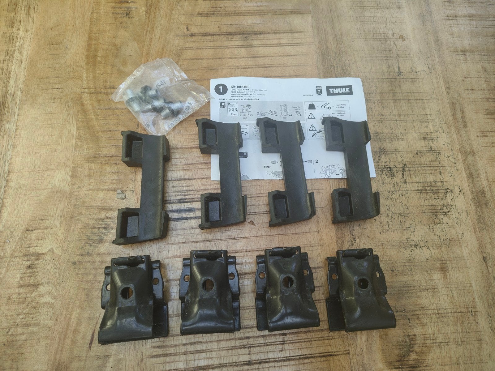 Thule Kit 186018 dakdragers Ford Fiesta/Galaxy/Mondeo/S-Max, Ophalen of Verzenden, Gebruikt