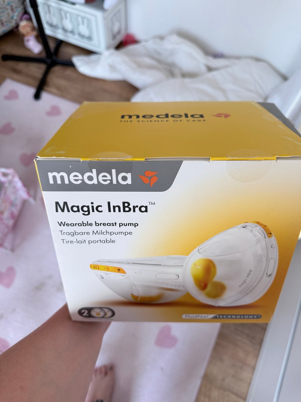 Medela Magic InBra kolf en borstvoeding toebehoren, Ophalen, Gebruikt, Medela, Borstkolf