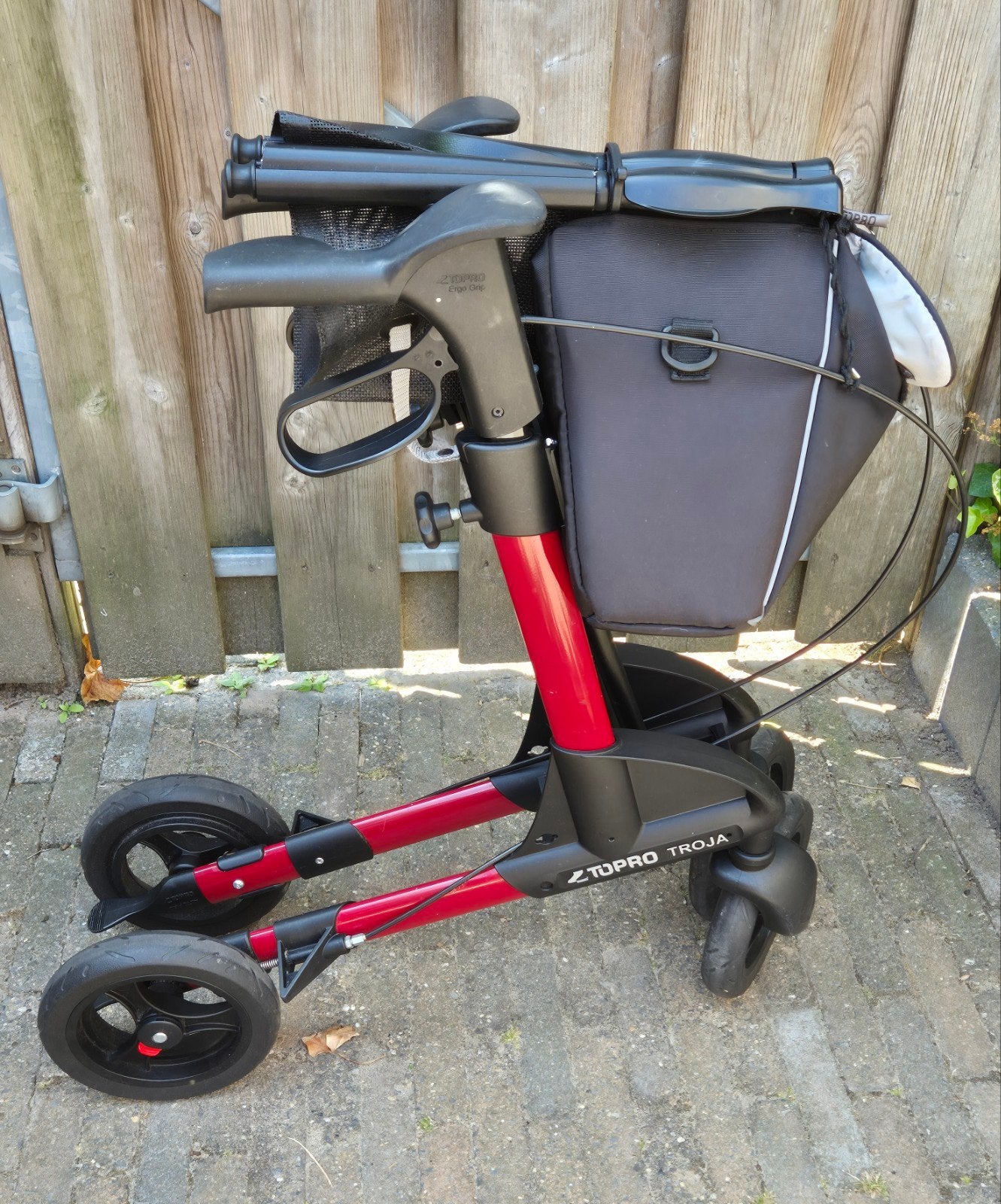 Rollator - Topro Troya - M, Diversen, Rollators, Ophalen, Opvouwbaar, Zo goed als nieuw