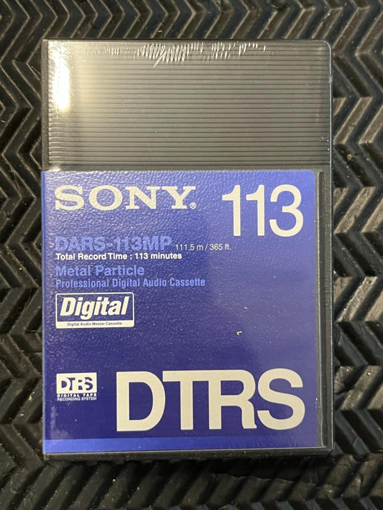 Nieuwe Sony DARS-113MP Digital Audio Master Cassette (nieuw), Ophalen of Verzenden, Nieuw, Audio