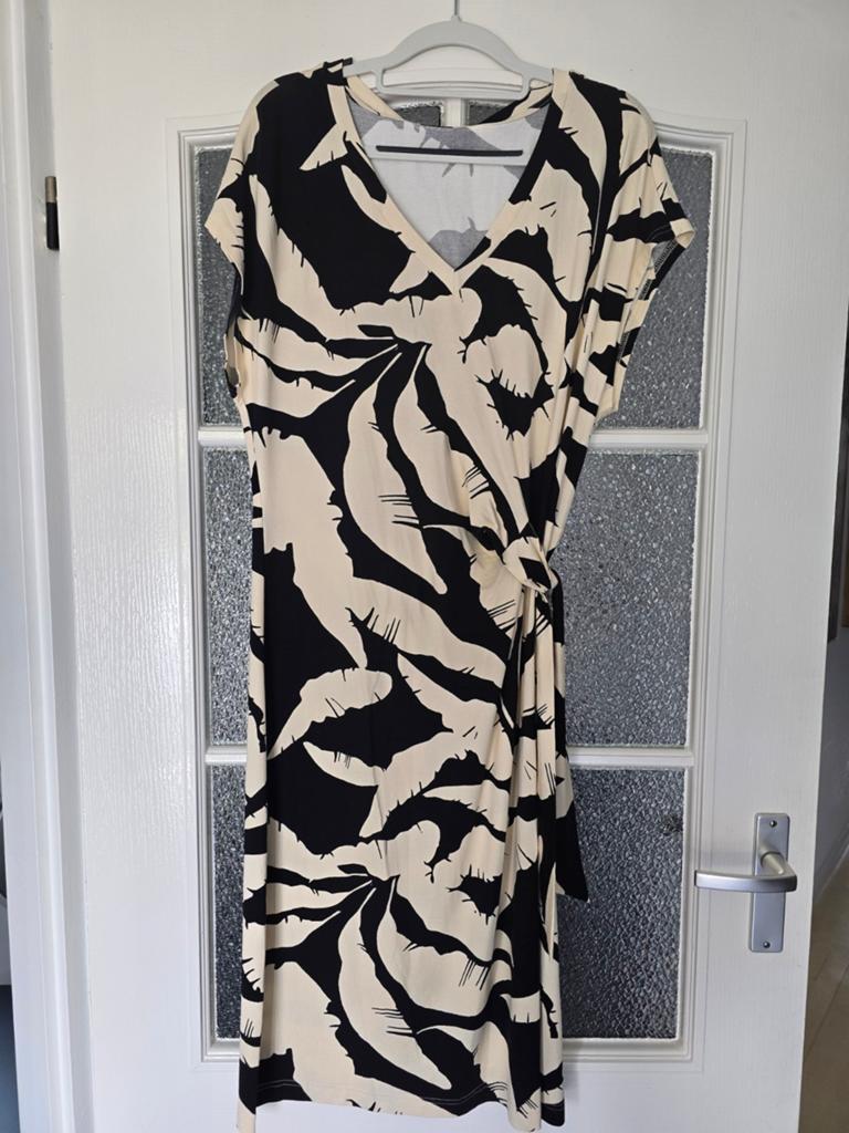 Nieuw &co woman andcowoman and cowoman L zwart creme, Kleding | Dames, Jurken, Maat 38/40 (M), Zwart, Nieuw, Ophalen of Verzenden