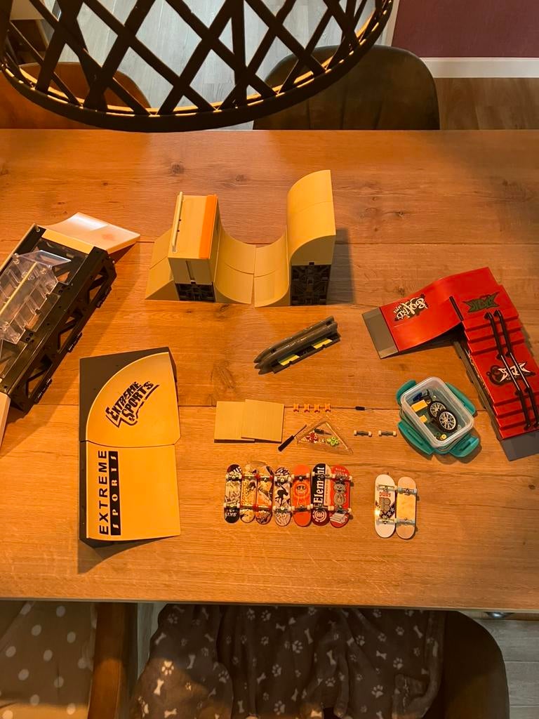 Finger  skateboard baan groot!, Ophalen of Verzenden, Zo goed als nieuw