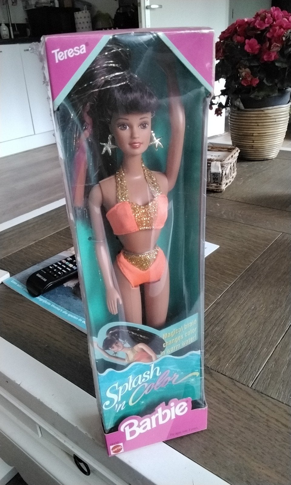 Vintage Splash 'n Color Teresa Barbie Pop (Nieuw in doos), Kinderen en Baby's, Speelgoed | Poppen, Ophalen of Verzenden, Nieuw