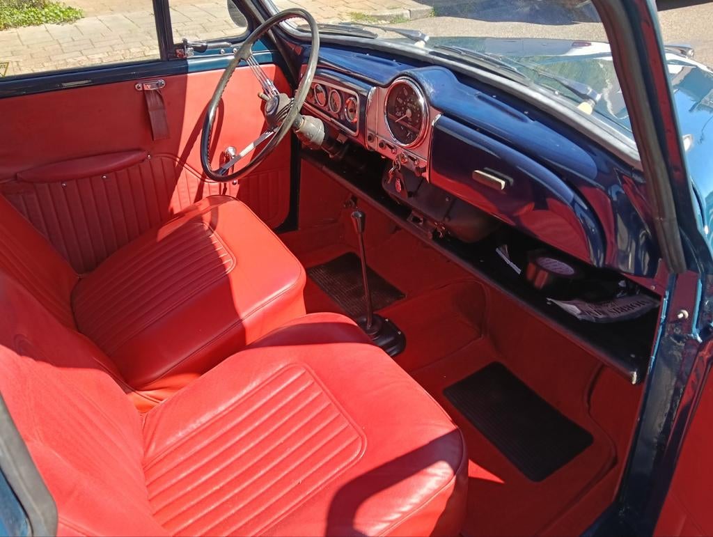 Morris Minor *1971* Blauw Mooie auto, Stuur links!, foto 10