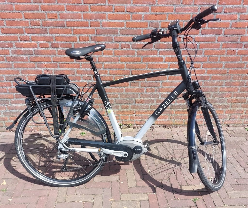 Gazelle Chamonix Trekking T10, Fietsen en Brommers, Elektrische fietsen, Ophalen, Gebruikt, 59 cm of meer, 50 km per accu of meer