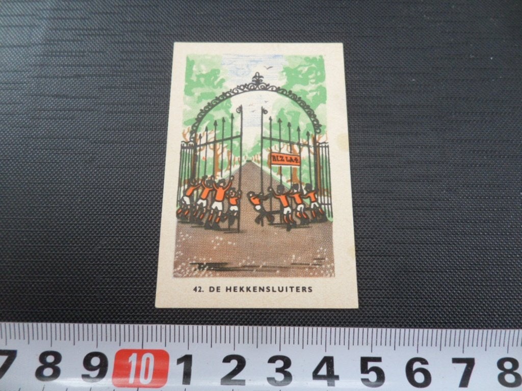 sticker plaatje strip voetbal spreekwoord RIZLA #42, Ophalen of Verzenden, Zo goed als nieuw