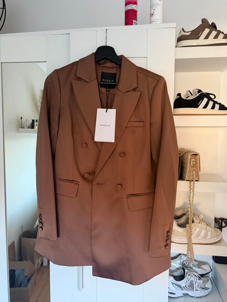NIKKIE blazer maat S, Ophalen of Verzenden, Nieuw, Maat 46 (S) of kleiner, Bruin