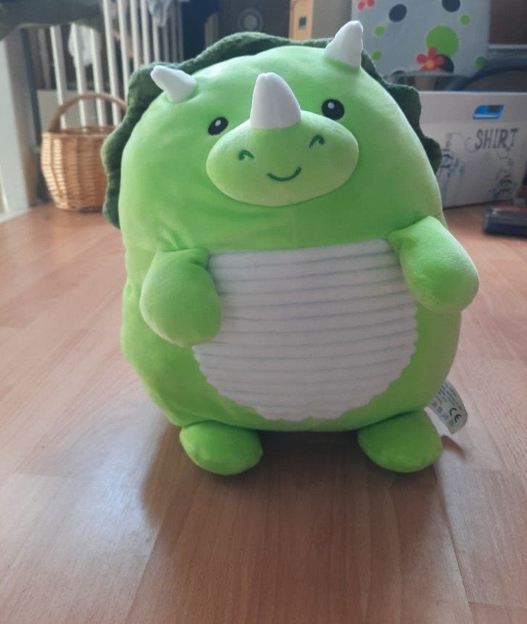 Squishmallow Dinosaurus Knuffel - Groen, Groen, Dinosaurus, Nieuw, Ophalen of Verzenden