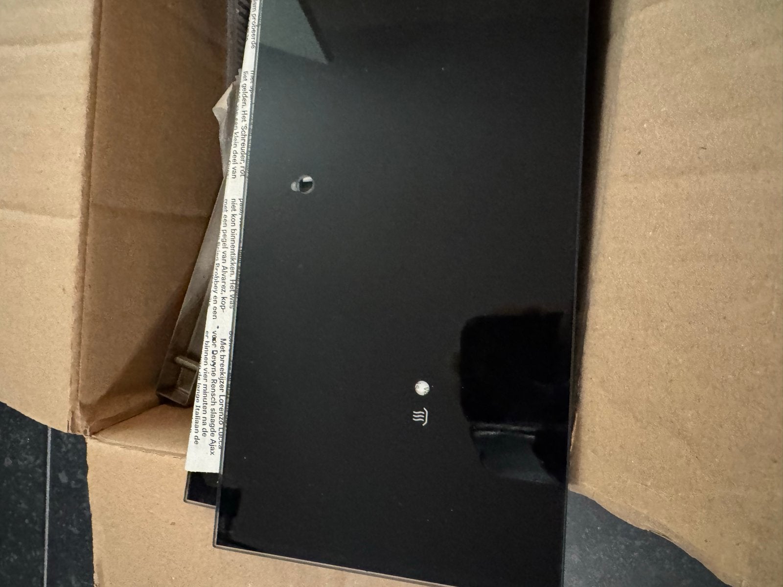 Glazen platen voor Miele warmhoudlade (set van 2), Ophalen of Verzenden, Zo goed als nieuw