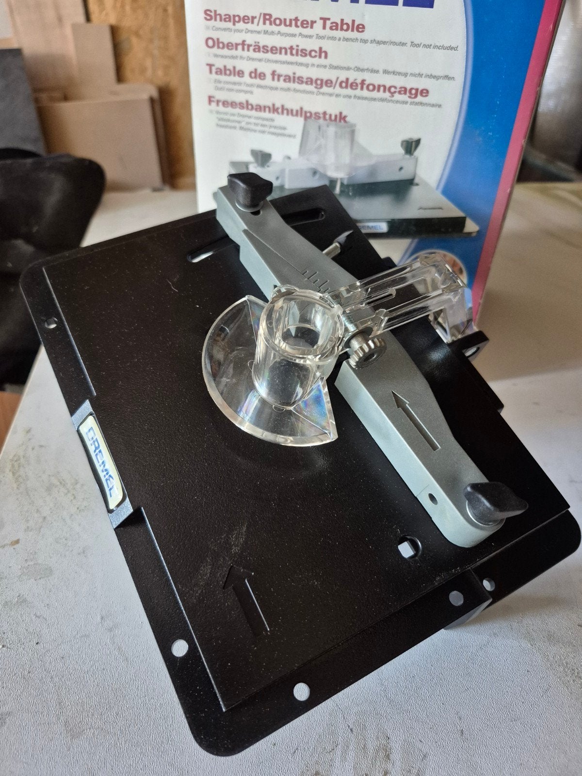 Dremel Freesbankhulpstuk - Shaper/Router Table, Ophalen, Dremel, Nieuw, Bovenfrees