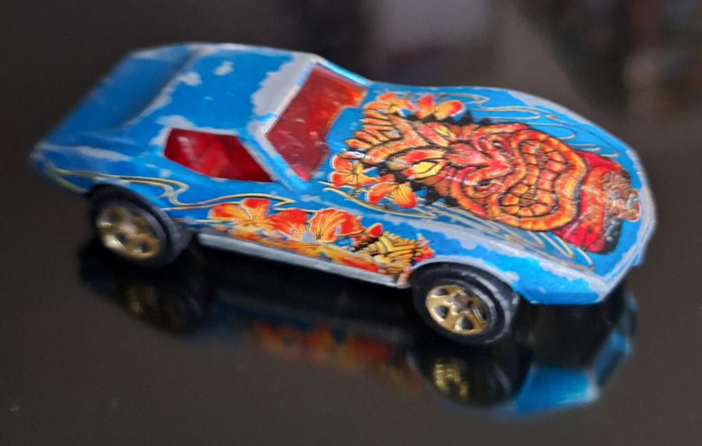 Hotwheels corvette 1976, Kinderen en Baby's, Speelgoed | Speelgoedvoertuigen, Ophalen of Verzenden, Gebruikt