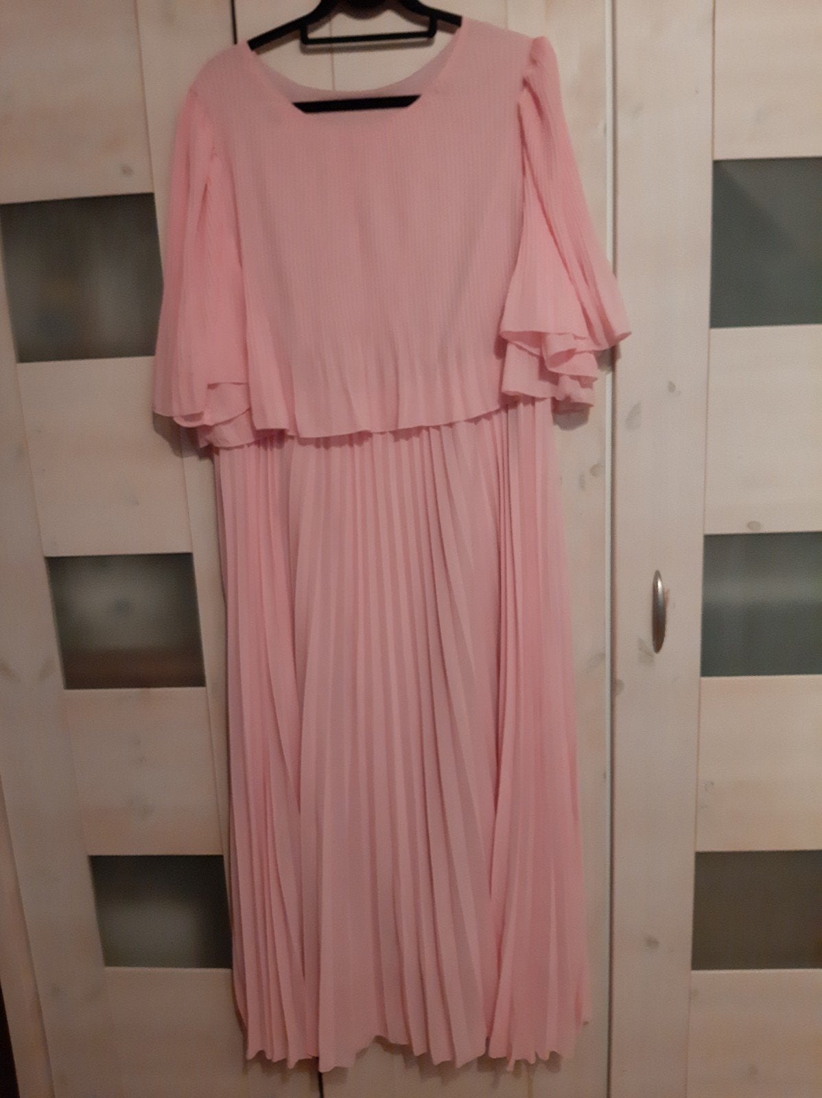 prachtige roze jurk mt 50 tm 54, Ophalen of Verzenden, Nieuw, Roze, Jurk