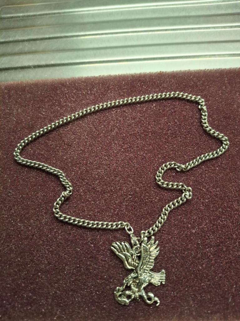 Ketting met  vogel, Ophalen of Verzenden, Overige materialen