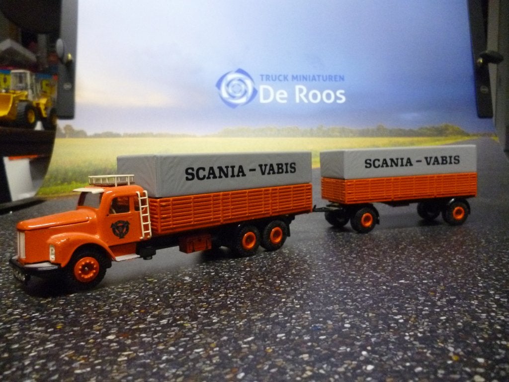 Tekno Scania Vabis 76 torpedo demo combi, Ophalen of Verzenden, Nieuw, Bus of Vrachtwagen, Tekno