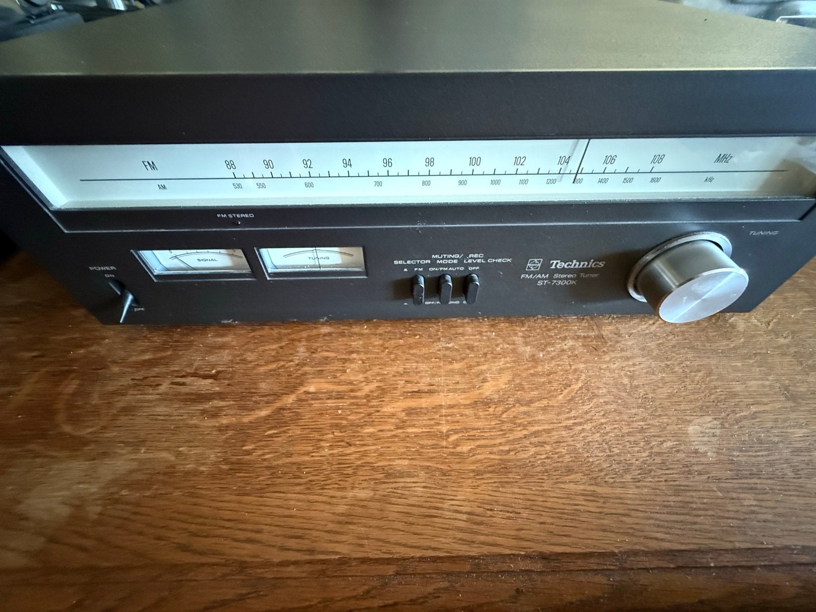 Technics ST-7300K FM/AM Stereo Tuner, Ophalen of Verzenden, Zo goed als nieuw, Analoog