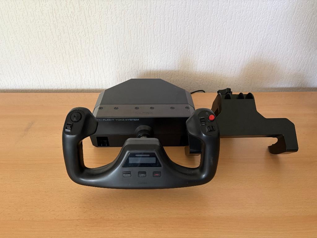 Saitek / Logitech Pro Flight Yoke Set, Ophalen, Zo goed als nieuw, Logitech Saitek