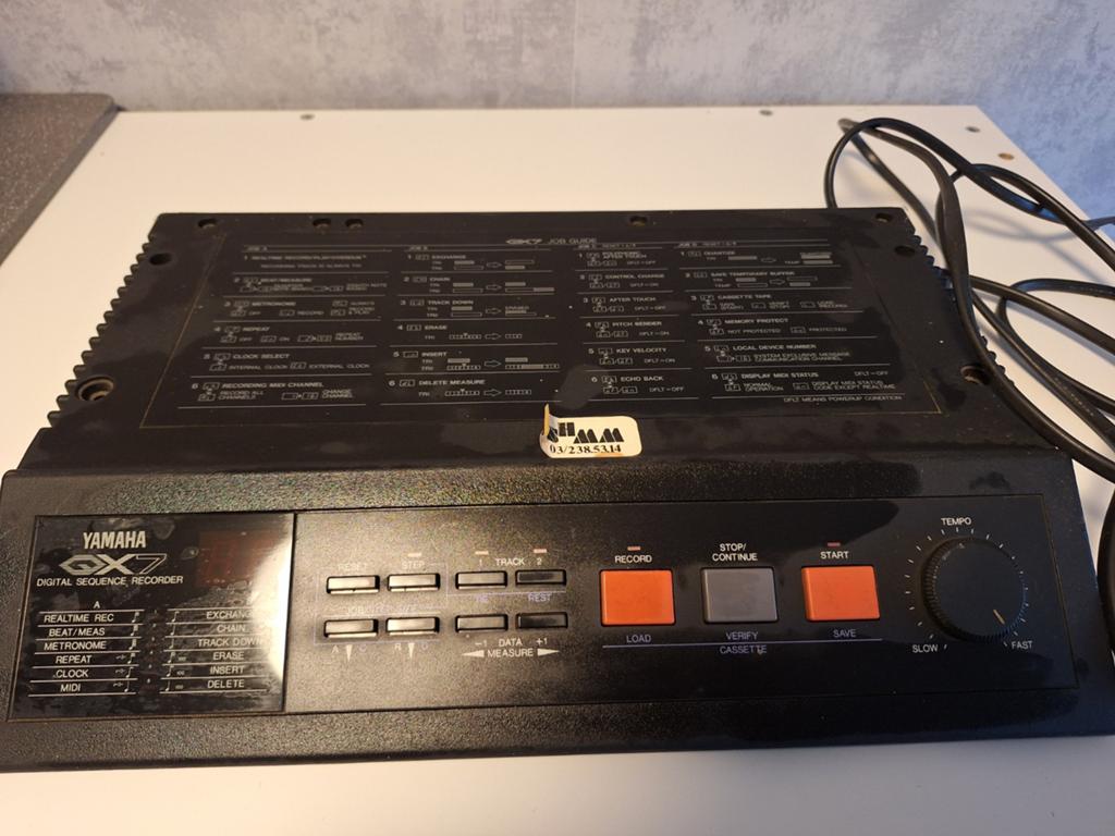 Yamaha QX7 Digital Sequence Recorder - Vintage '84-'85, Verzenden