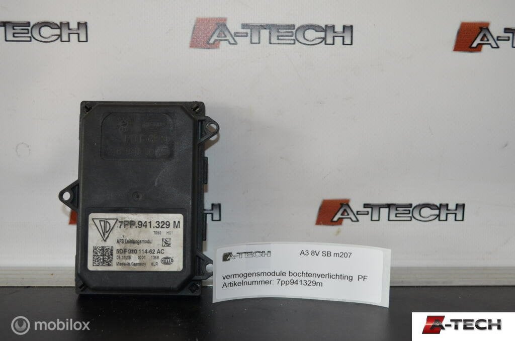 module bochtenverlichting Koplamp Audi A3 8V 7pp941329m m207, Audi, Gebruikt, Audi, Ophalen of Verzenden