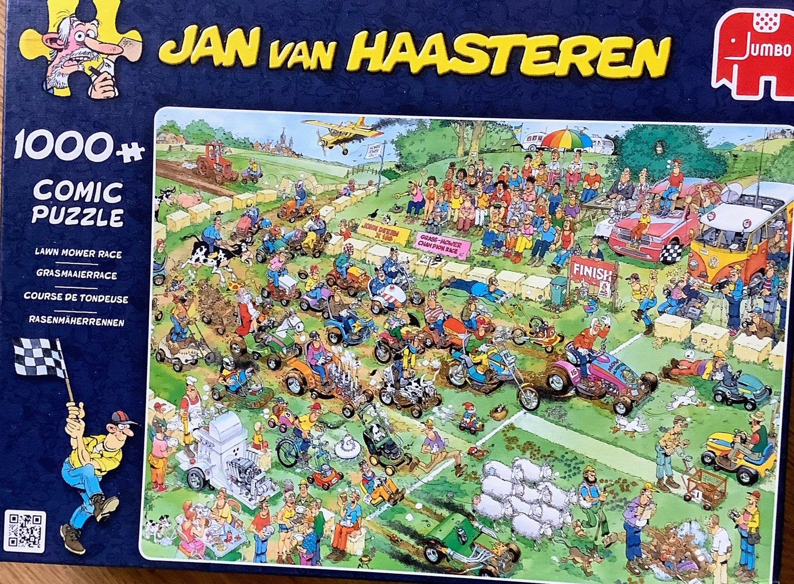 Jan van Haasteren puzzel 1000 stukjes, Ophalen, Gebruikt