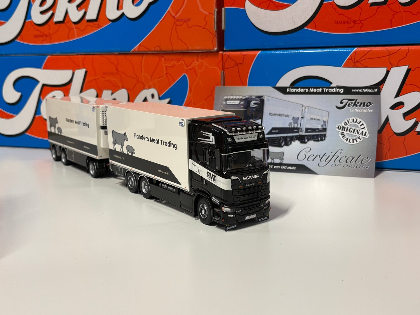 Tekno Flanders, Ophalen of Verzenden, Zo goed als nieuw, Bus of Vrachtwagen, Tekno