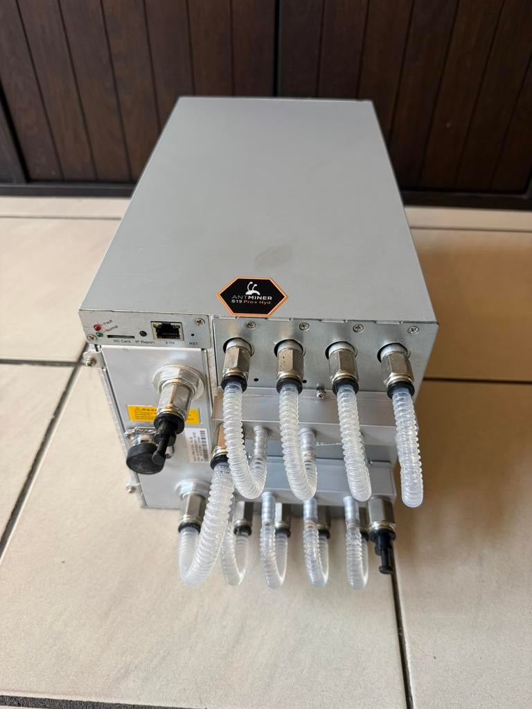 Bitmain Antminer S19pro+ 191TH Hydro Miner Gebruikt, Computers en Software, Serverkasten, Zo goed als nieuw, Ophalen of Verzenden