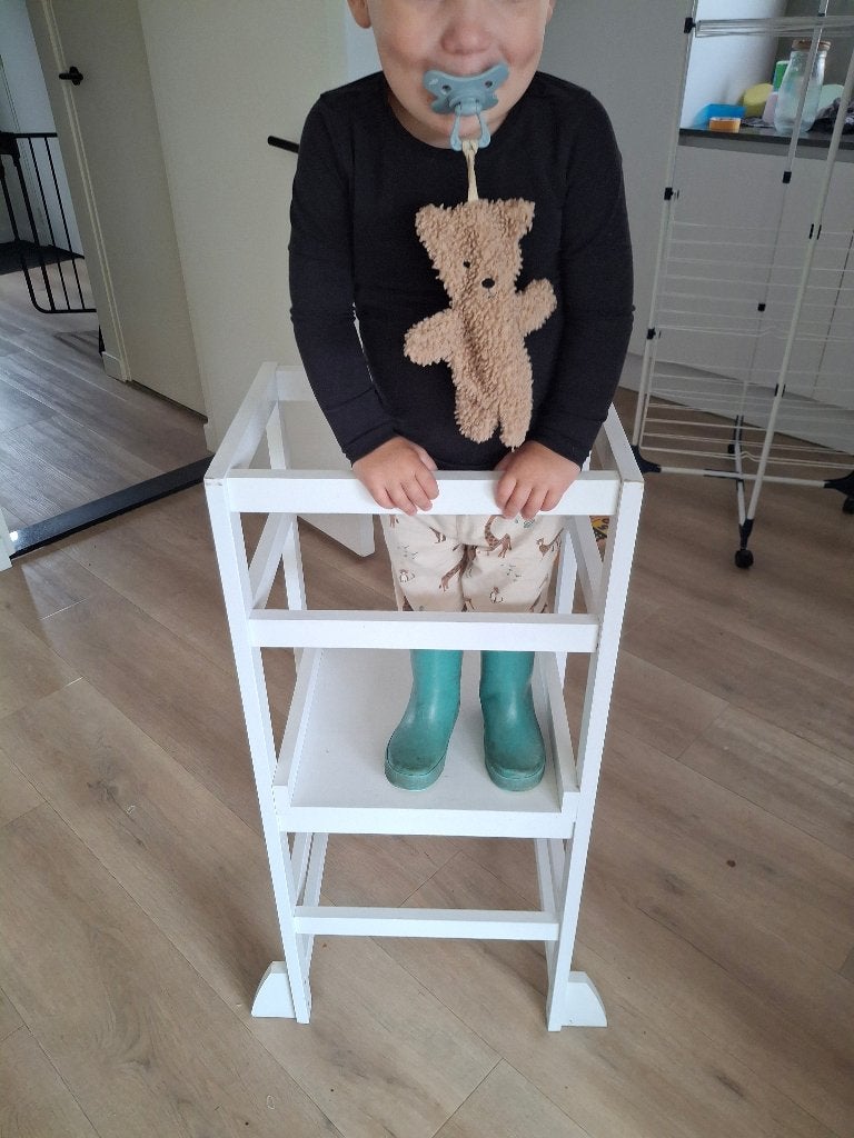 Keukentrapje kind, Ophalen, Gebruikt, Hout