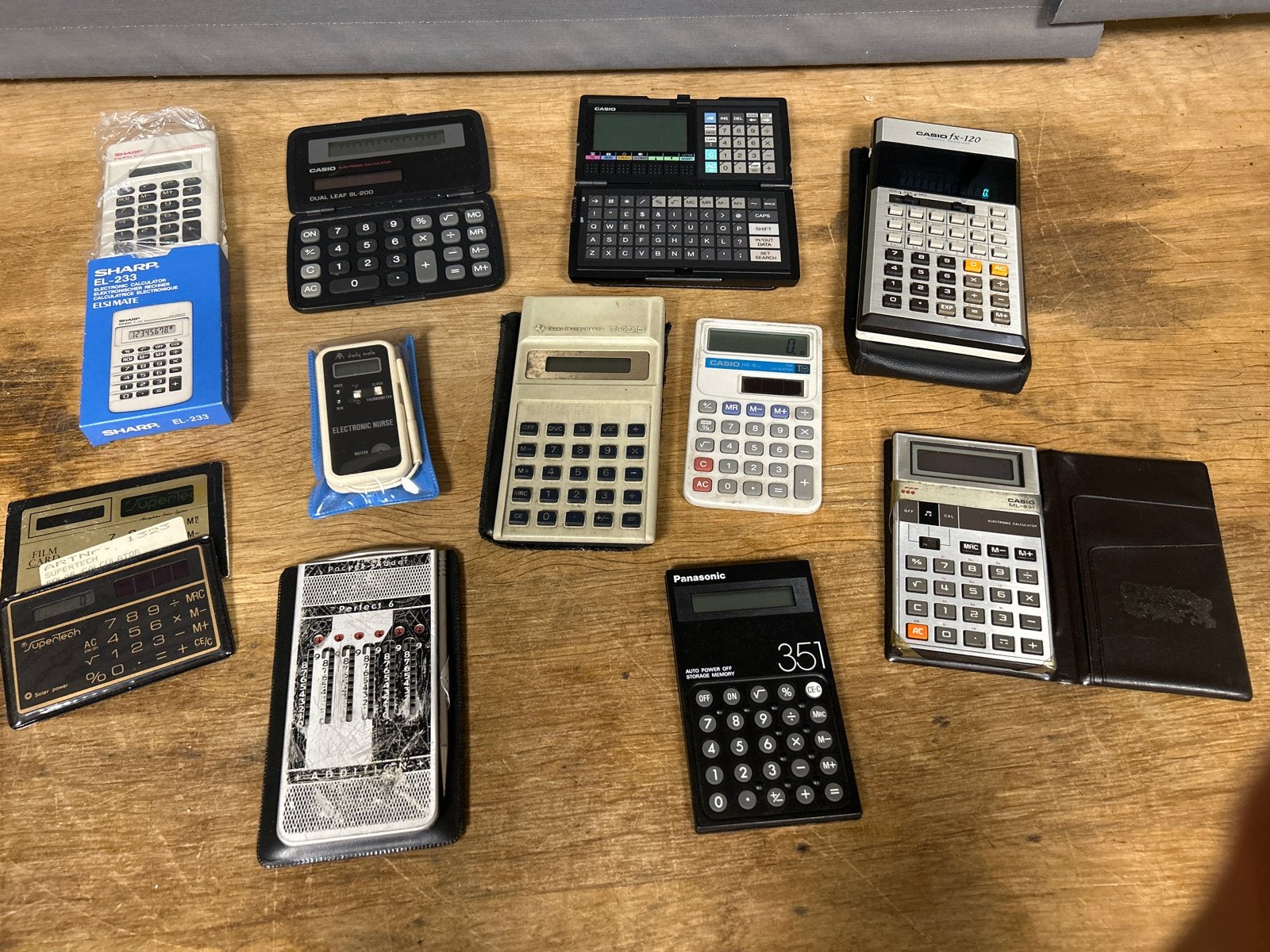 Diverse oude zak rekenmachine’s., Ophalen of Verzenden, Nieuw