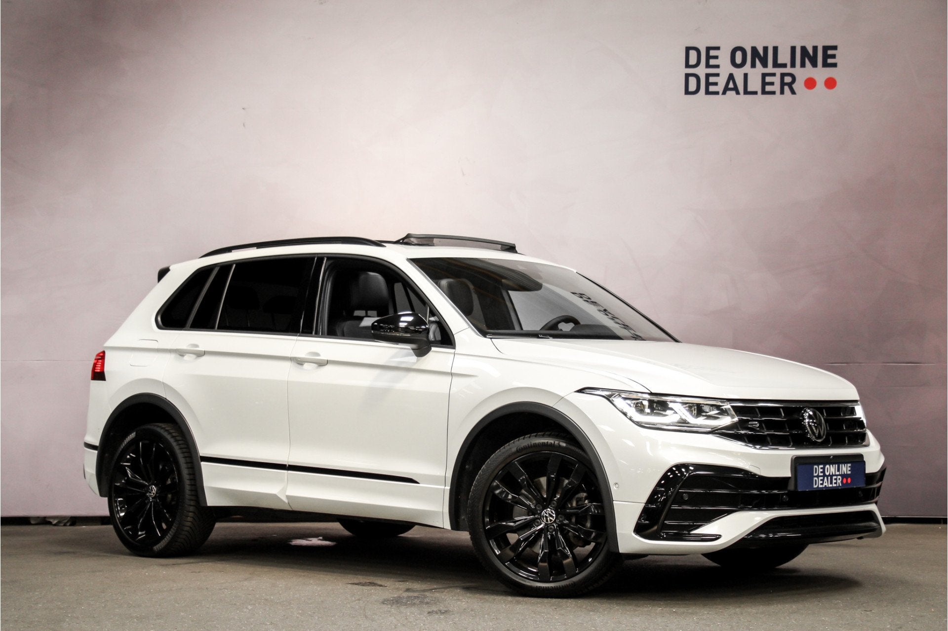 Volkswagen Tiguan 1.4 TSI eHybrid R-Line Black Style |Pano|3, Auto's, Euro 6, Wit, Hybride Elektrisch/Benzine, SUV of Terreinwagen