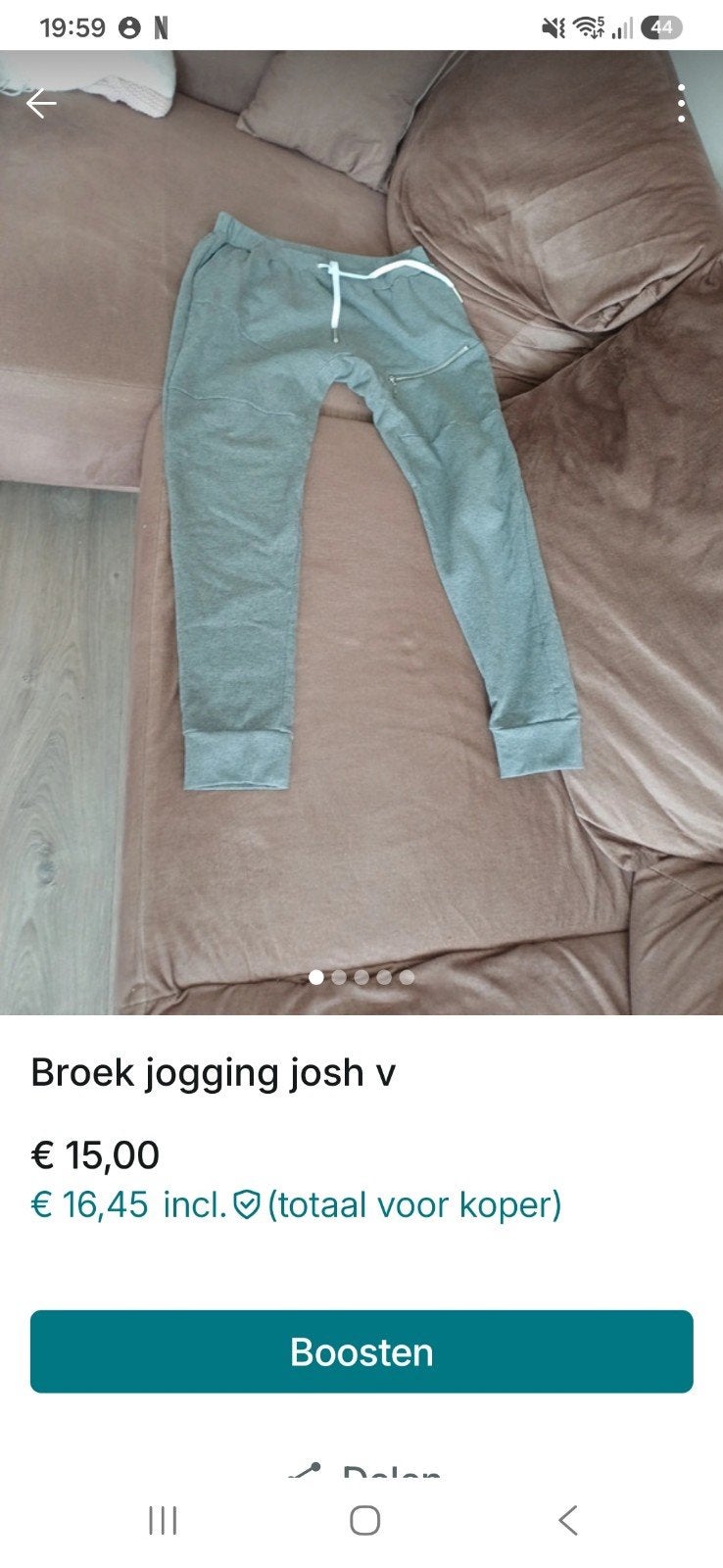 joggingbroek josh v, Nieuw, Maat 40/42 (M), Legging, Ophalen
